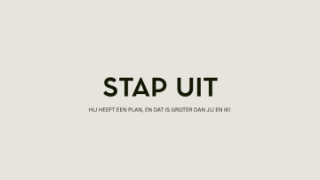 Stap uit