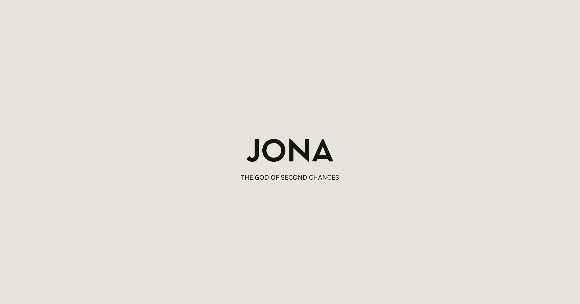 Jonah De God van tweede kansen